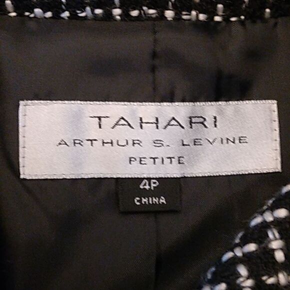 Tahari ASL Jacket 4P 4 Petite Jackie O Style NWOT - Picture 12 of 12